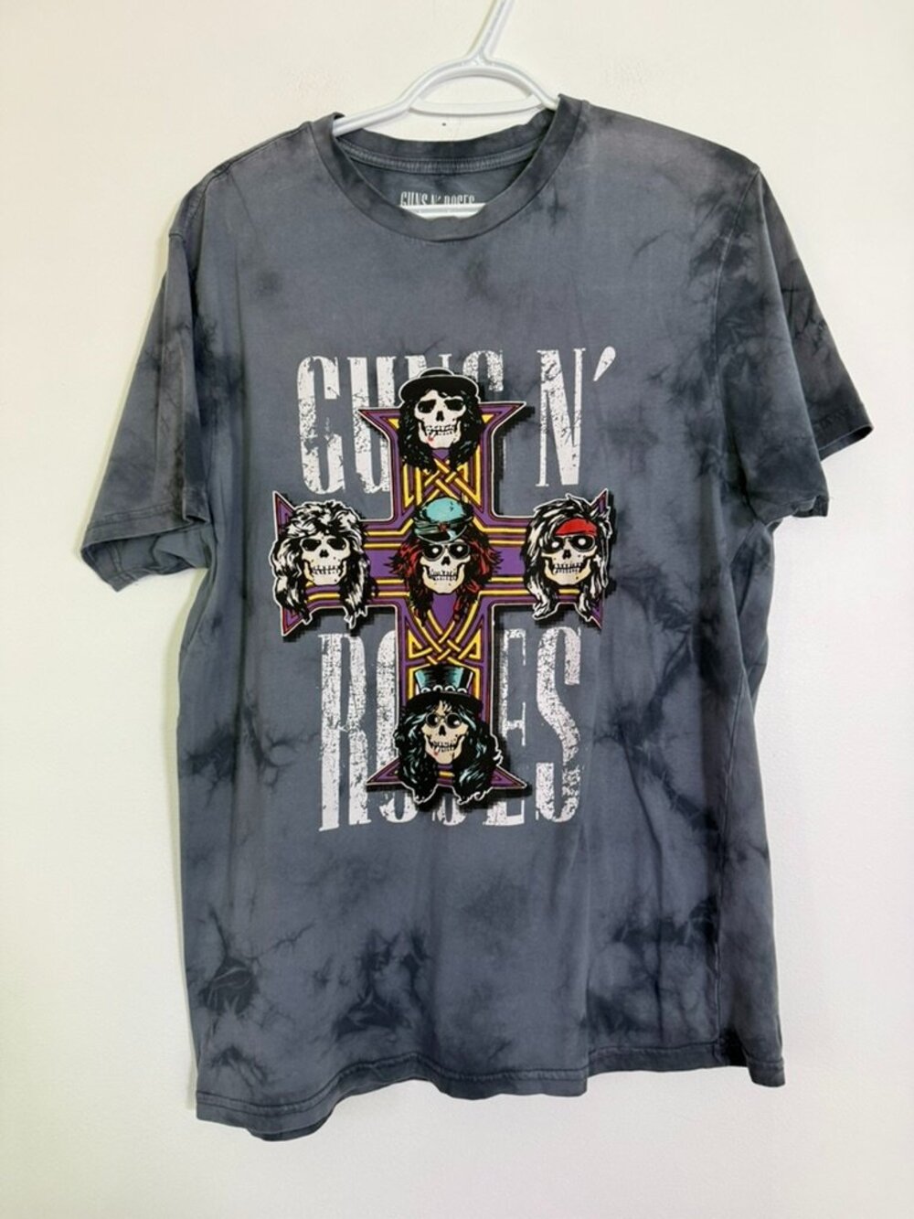 Guns N' Roses Tie Dye Graphic Band Tee - Picture 2 of 8